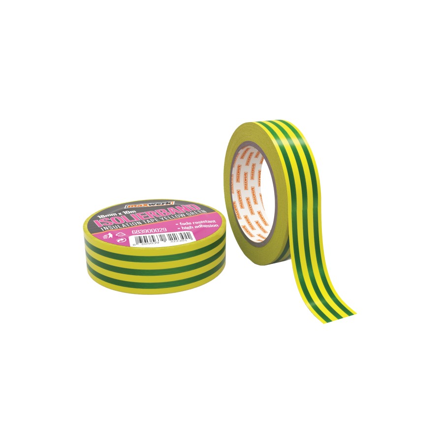 Изолир, жолто-зелен (18mm x 10m) Maxwerk - image 1