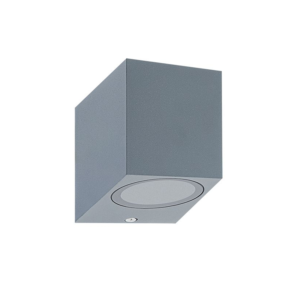 Фасадно светло, сиво, коцка (1xGU10) Lynco - image 1