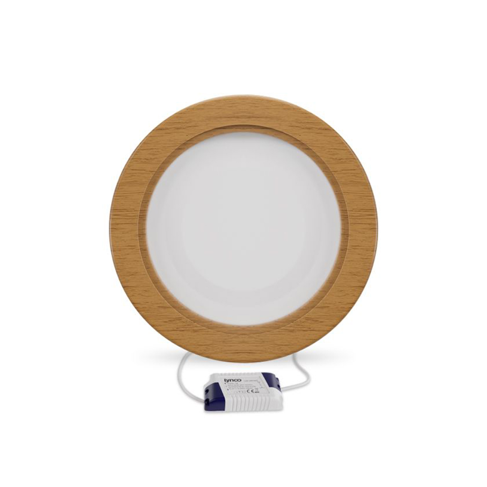 LED Панел ОГ, дрво (24W, 4000K) Lynco - image 1