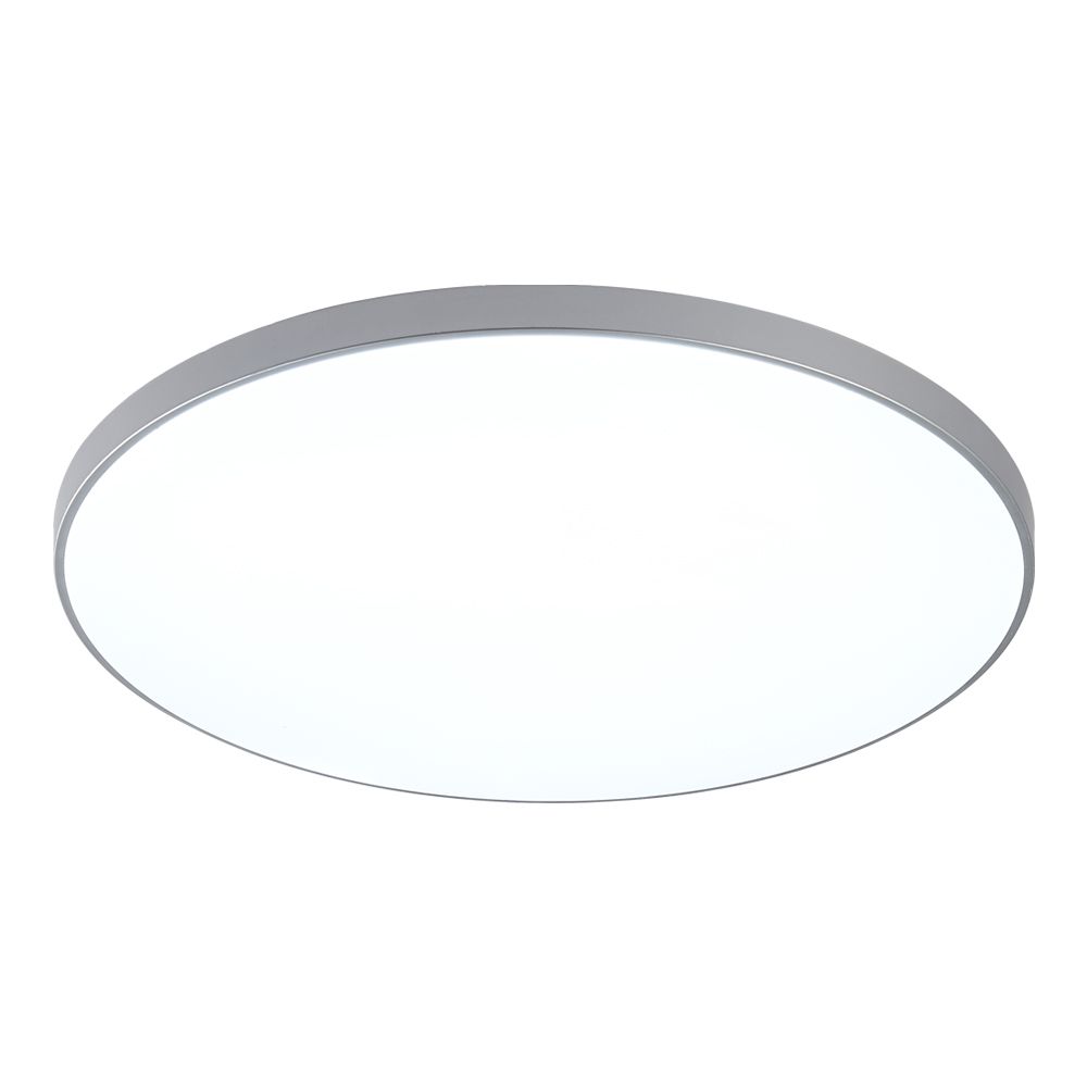Плафонско LED светло, сиво со сензор (24W, 6000K) Lynco - image 1