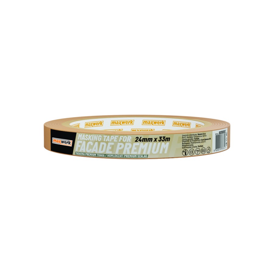 Креп трака, Premium фасадна (24mm x 33m) Maxwerk - image 1