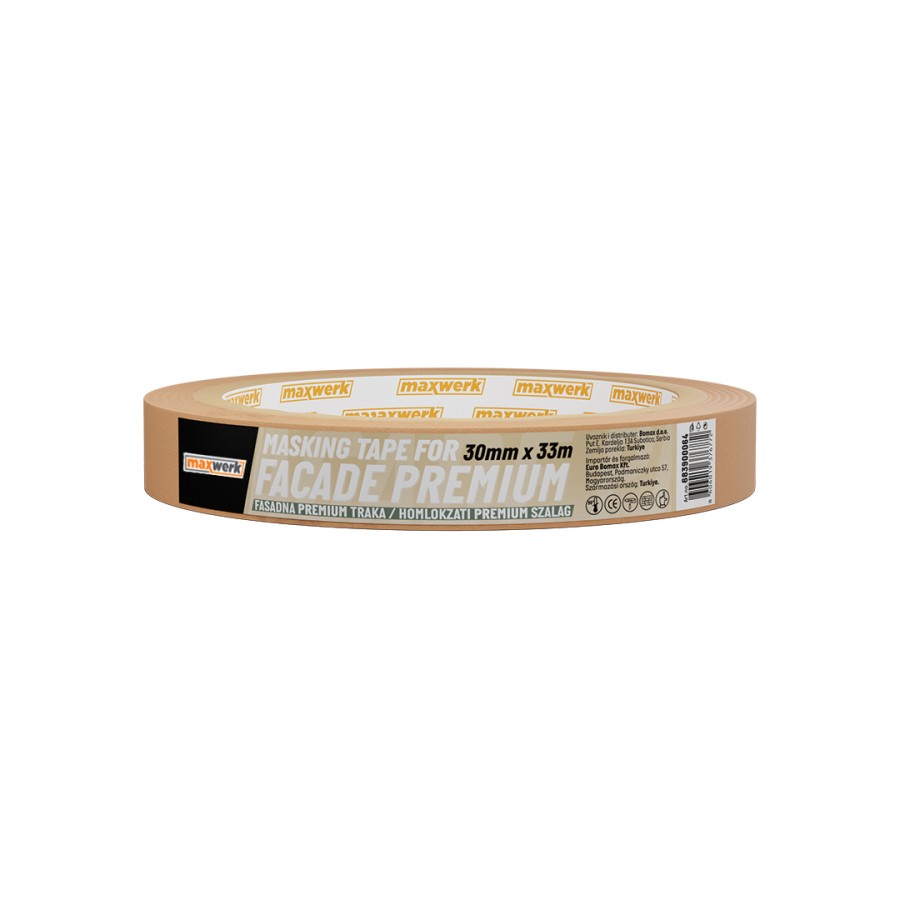 Креп трака, Premium фасадна (30mm x 33m) Maxwerk - image 1