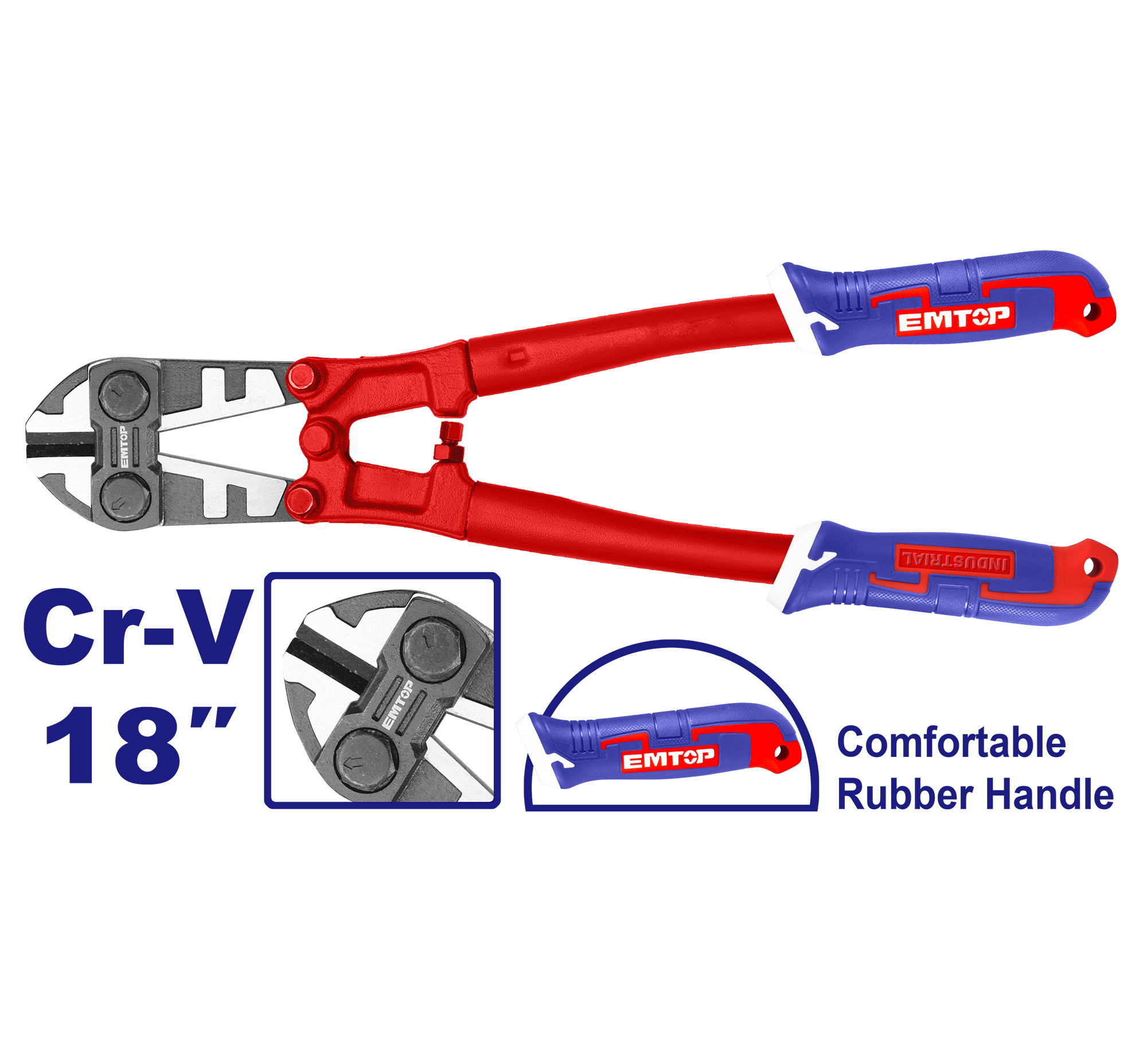 Клешта за арматура 18“ EBCR1801 Emtop - image 1