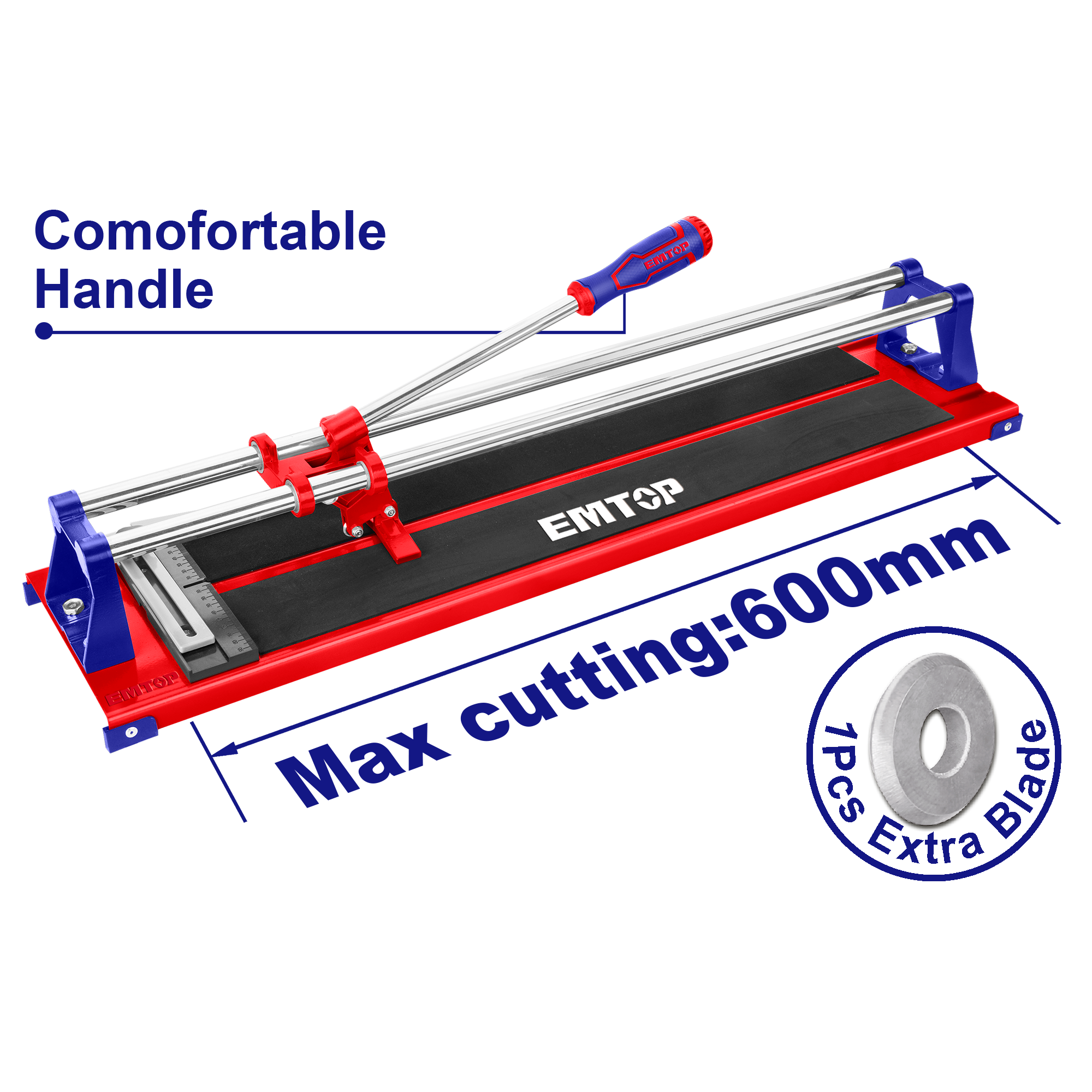 Секач на плочки ETCR6001 Emtop - image 1