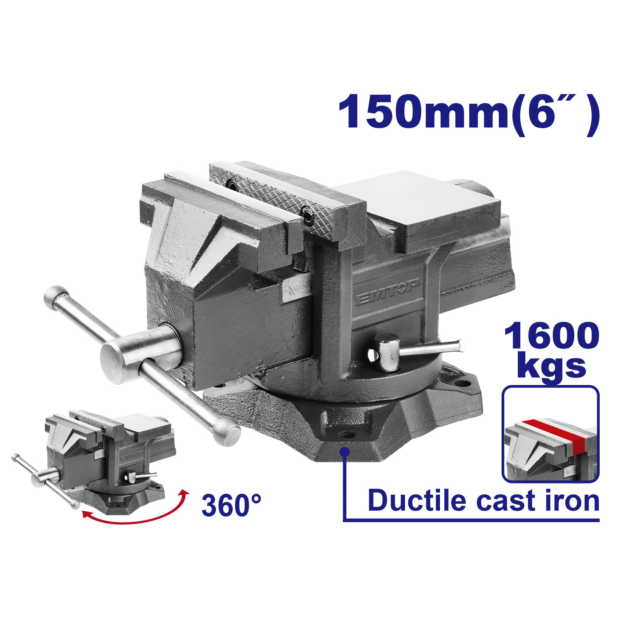 Менгеме 150мм EBVE0601 Emtop - image 1