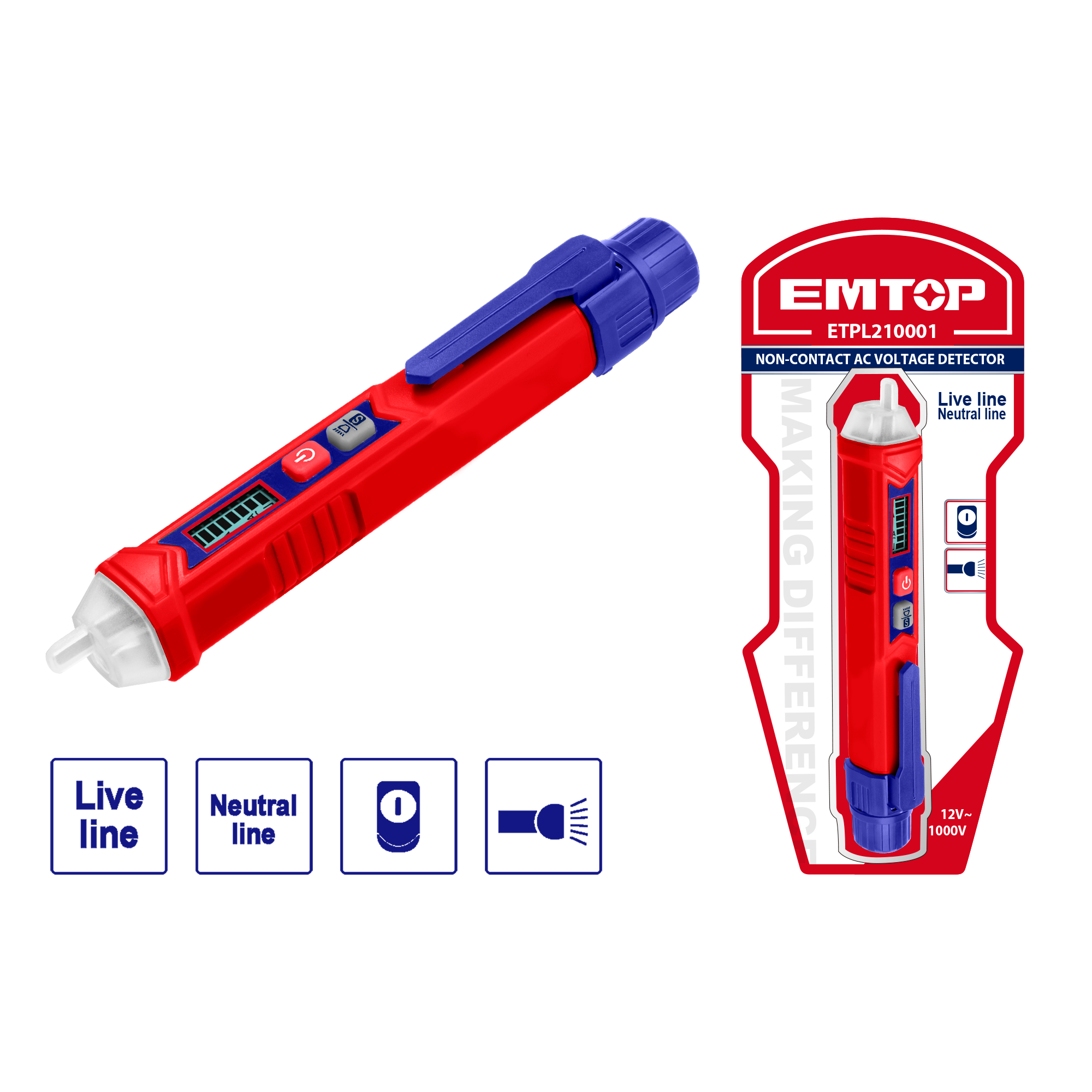Дигитален фазомер ETPL210001 Emtop - image 1