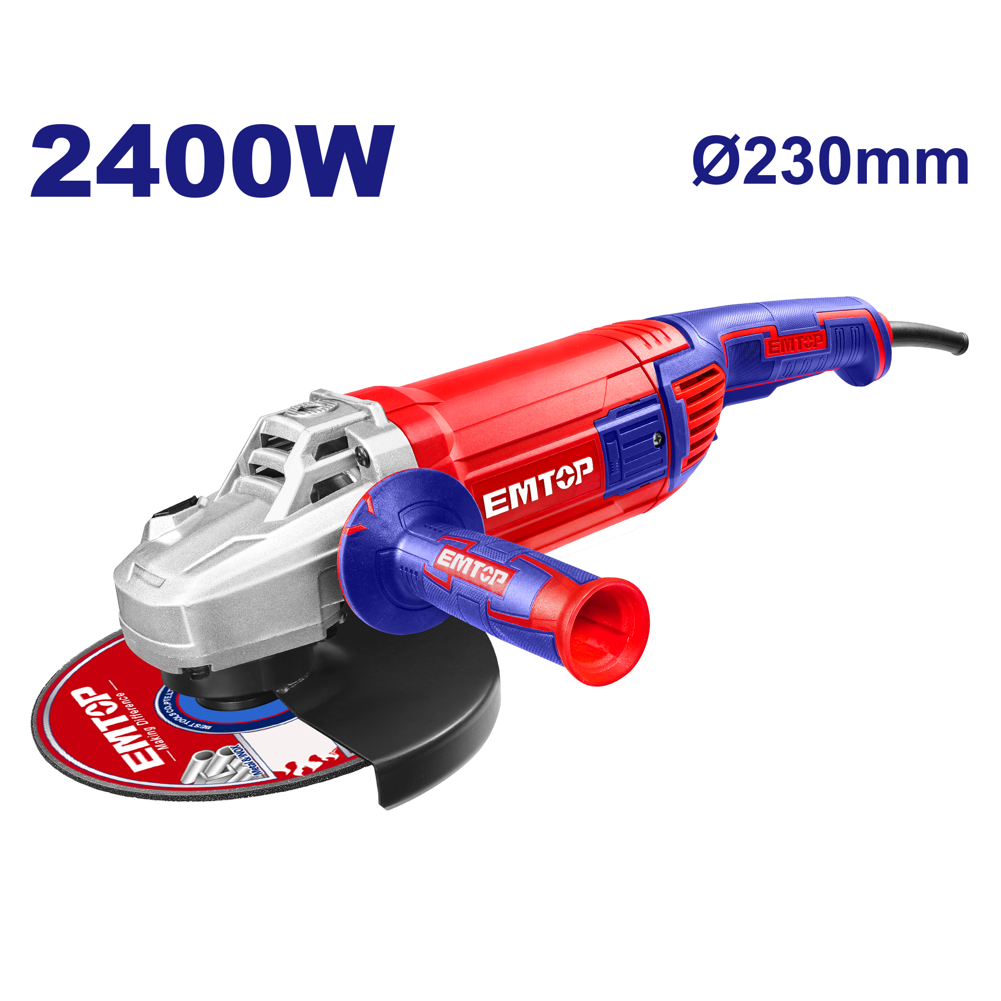 Аголна брусилка 230мм EAGR24093 Emtop - image 1