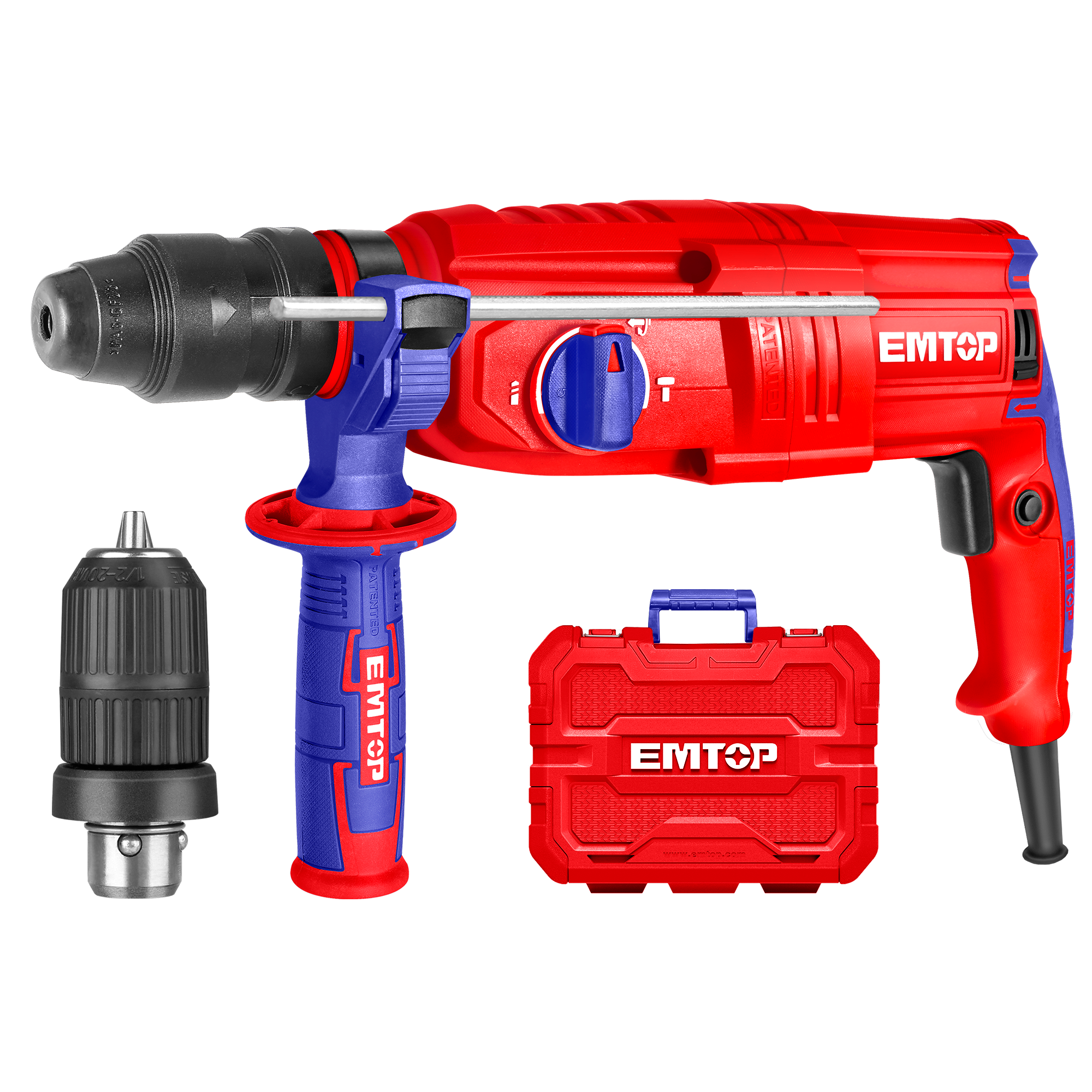 Електрична дупчалка-чекан ERHRL802 Emtop - image 1
