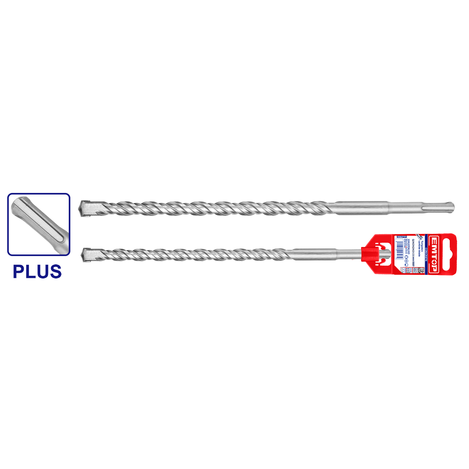 SDS-Plus бургија 14х210мм EHDR11403 Emtop - image 1