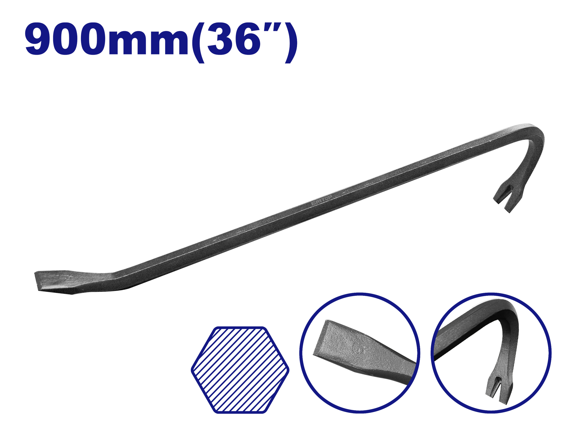 Пајсер 900mm EMQB1390 Emtop - image 1