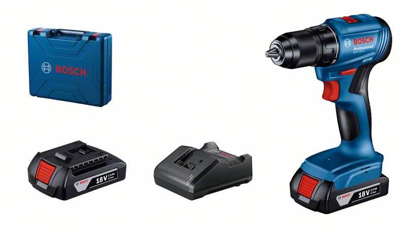 Батериска штрафилица Bosch GSR 185-LI 2x2Ah - image 1