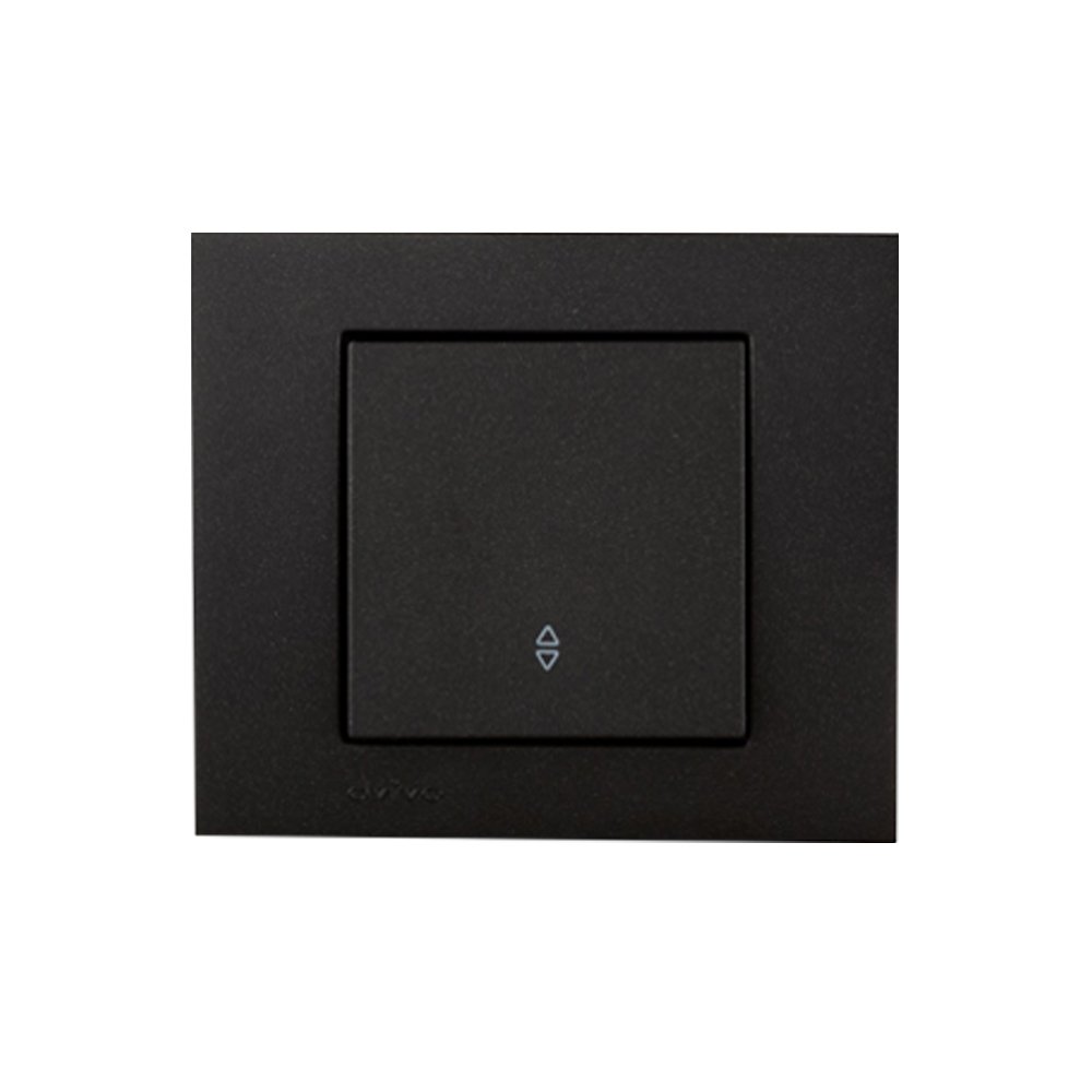 Прекидач наизменичен OVIVO Metallic Black 400-209 - image 1