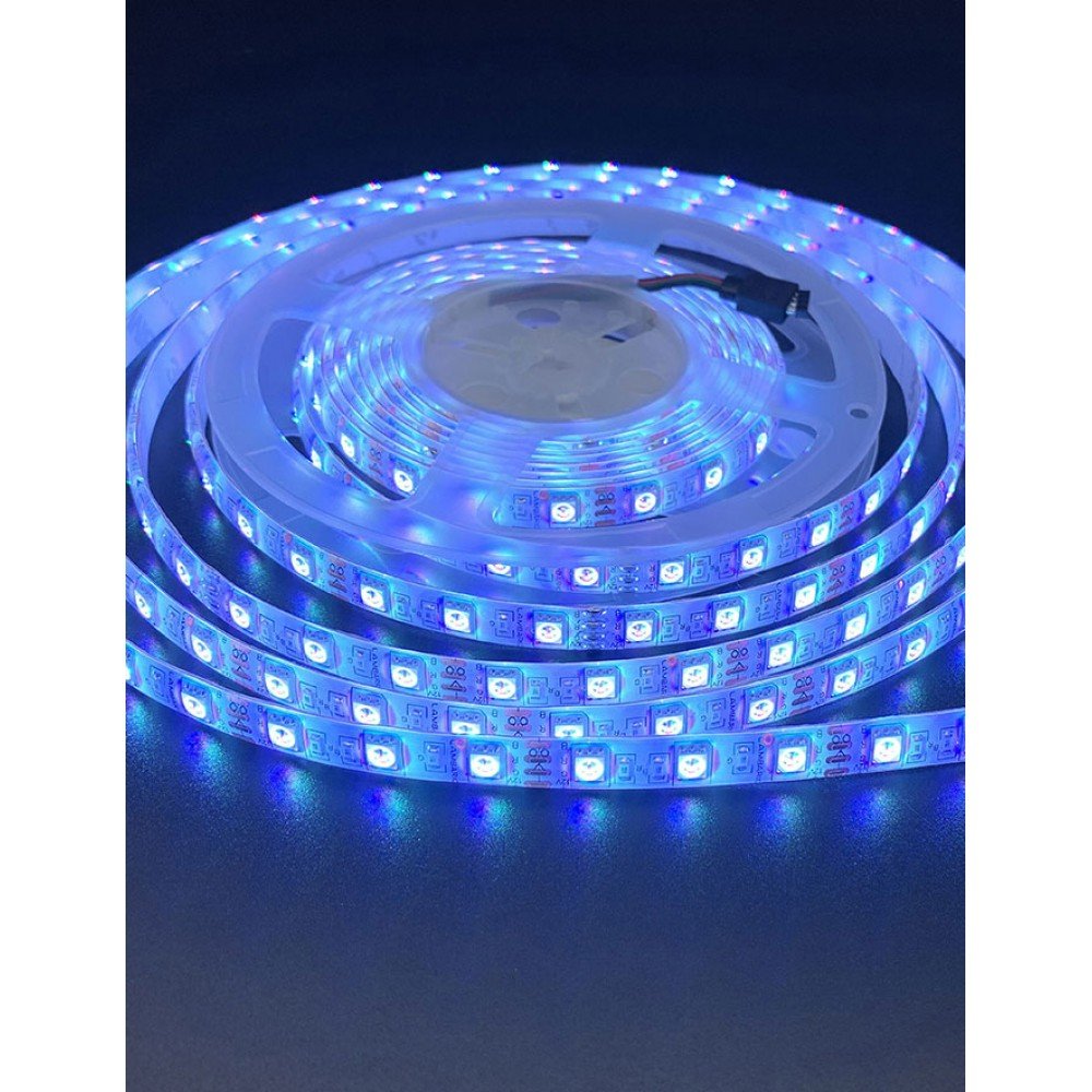 Лед лента 12VDC 14.4W RGB 5m Lambario - image 1