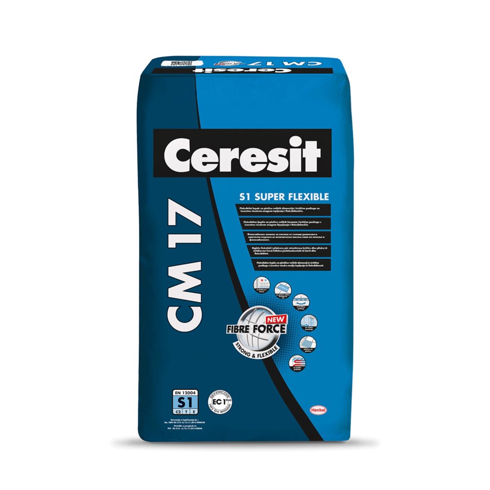 Лепак за плочки Ceresit СМ 17 Super Flexible - image 1