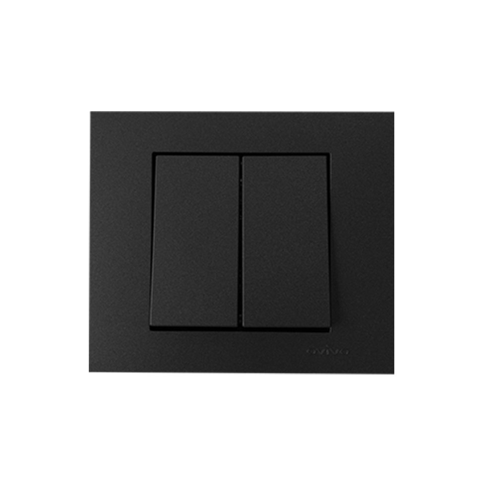 Прекидач сериски OVIVO Metallic Black 400-202 - image 1
