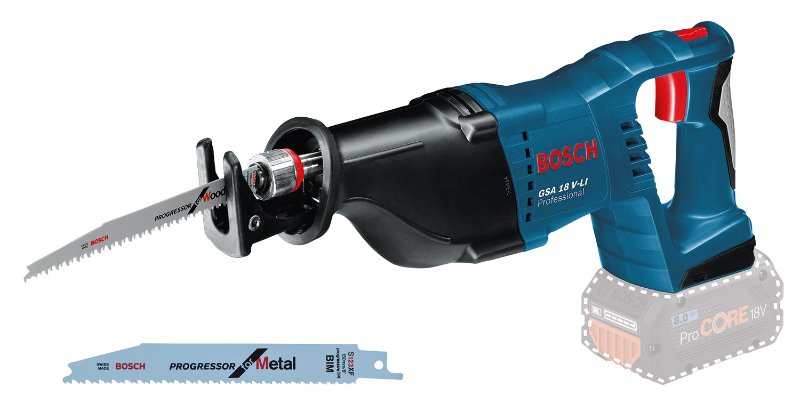 Батериска универзална пила Bosch GSA 18 V-LI - image 1