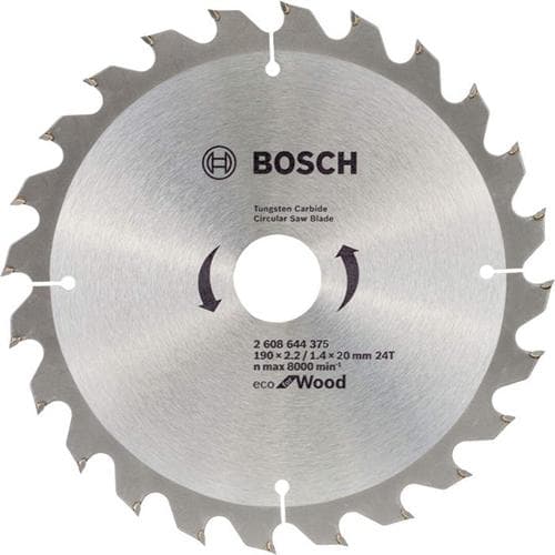 Пила кружна дрво Bosch 190*20-24 - image 1