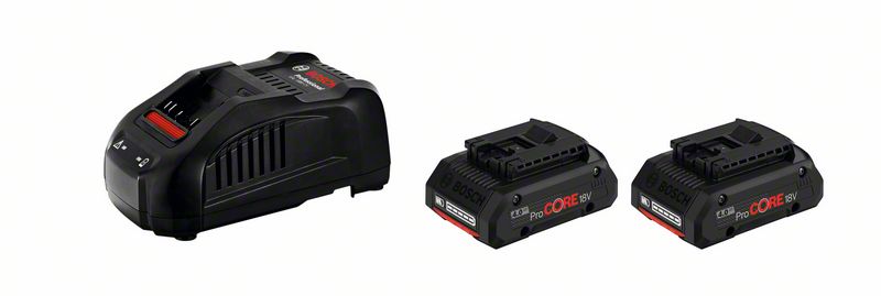 Полнач и Батерии Bosch ProCore 2xGBA 18V 4,0 Ah + GAL 1880 CV - image 1