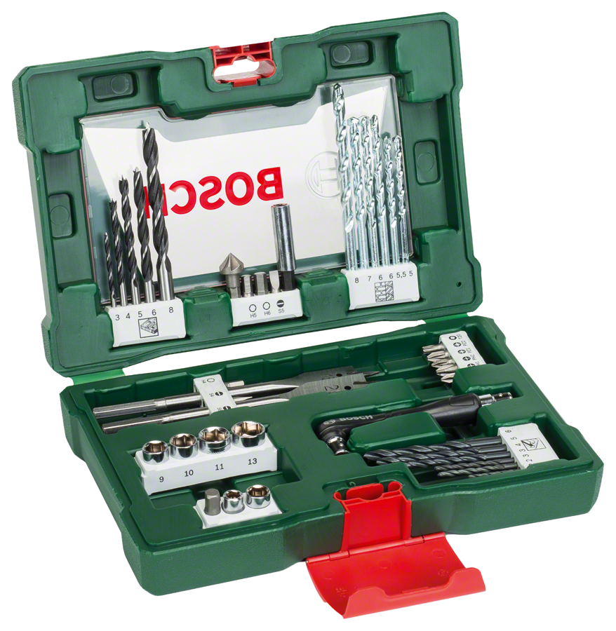 Сет 41 бургии и битови Bosch V Line - image 1