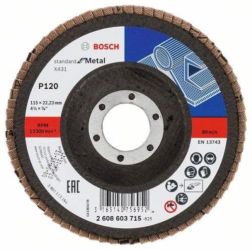Флап диск Bosch 115 Г120 - image 1
