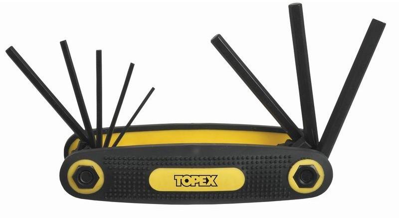 Сет имбуси со држач 1.5 - 6mm Topex - image 1