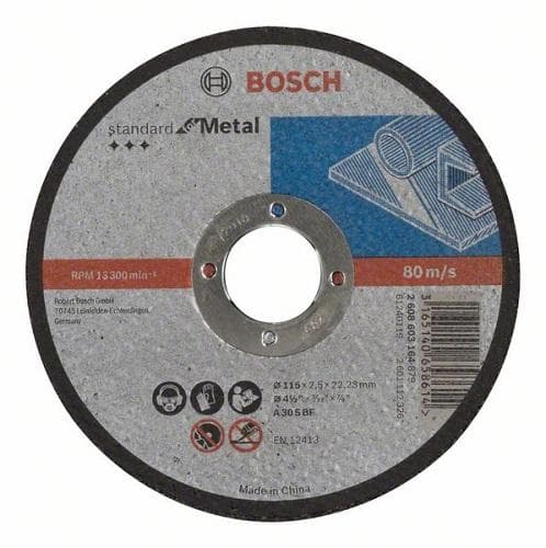 Камен за метал Bosch 115x2.5 inox - image 1