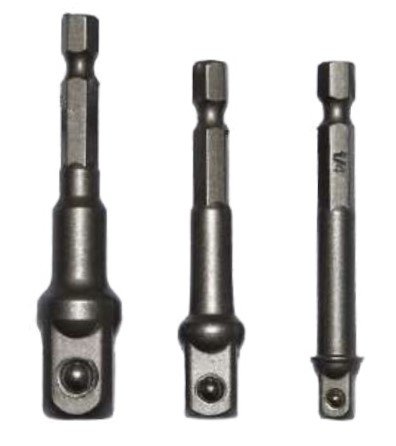 Сет продолжетоци 1/4" 3/8" 1/2" - image 1