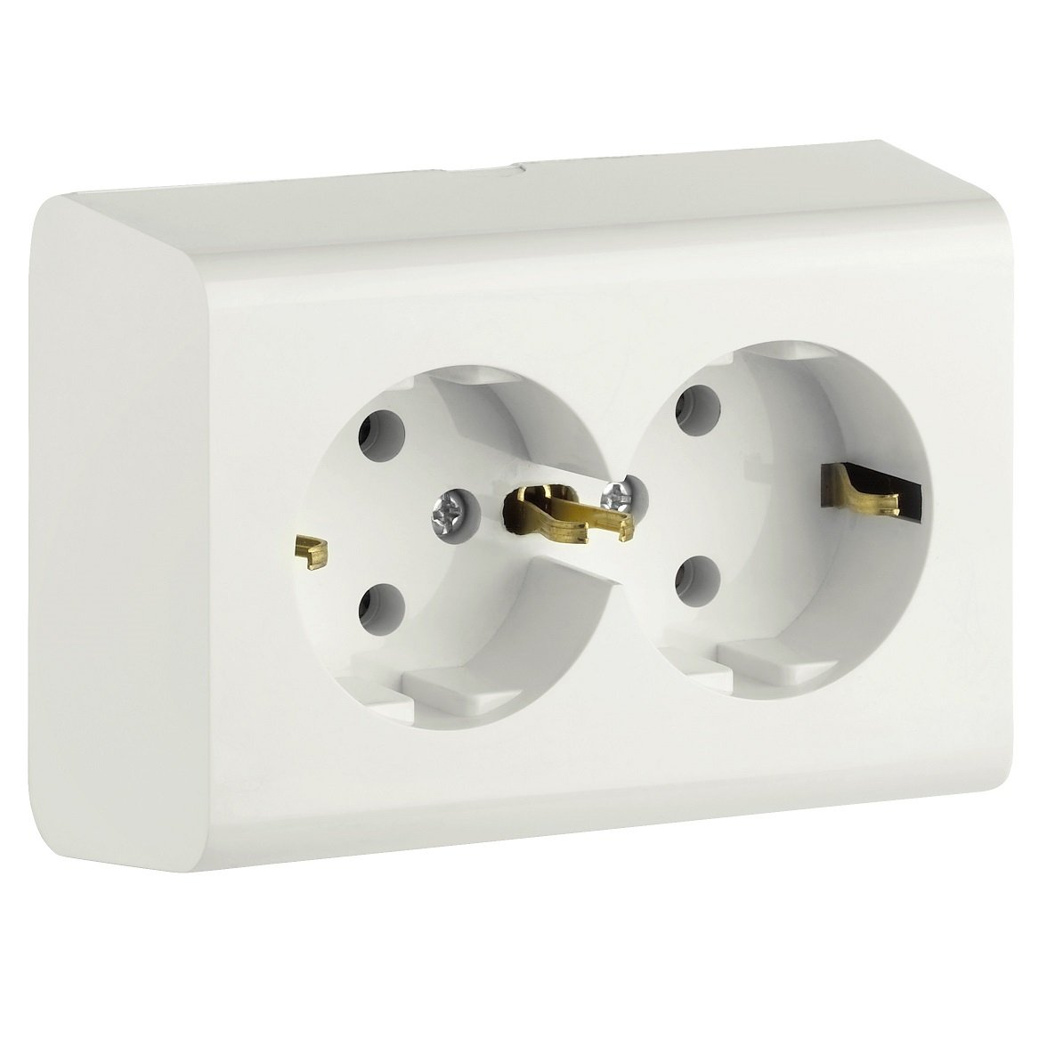 Штекер шуко дупли ОГ Nivo 402-907 Ovivo - image 1