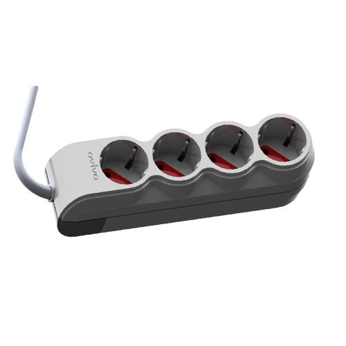 Штек за продолжен кабел 4-ка Ovivo 700-114 - image 1