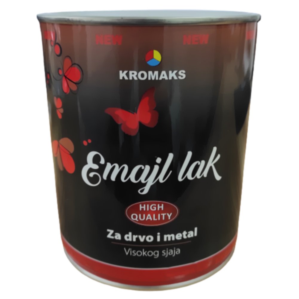 Емајл бел мат Кромакс 0.75l - image 1