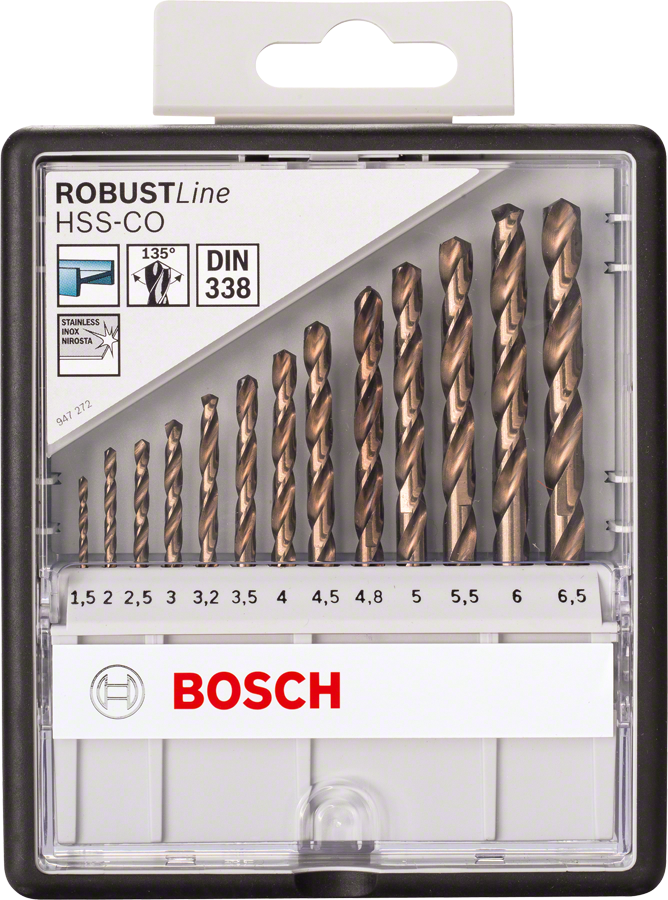 Сет 13 бургии за метал Bosch - image 1