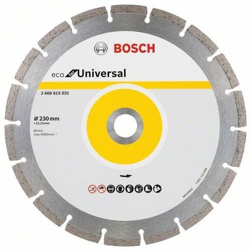 Дијамантски диск универзал Bosch 230 mm - image 1