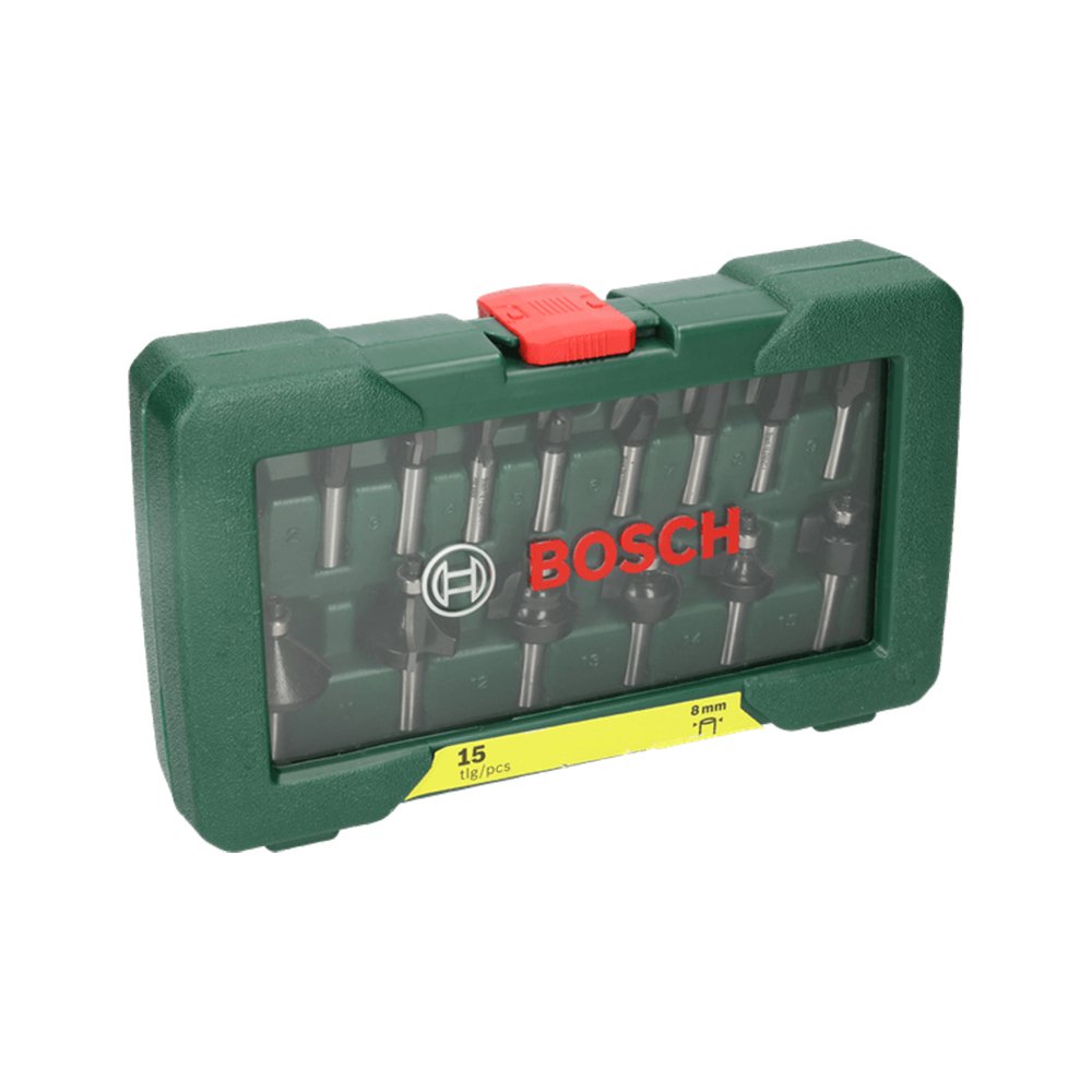 Сет глодала (15 дела, 8 mm) Bosch - image 1