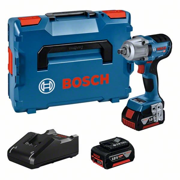 Ударен батериски одвртач Bosch GDS 18V-450 PC 2x4,0Ah L-Boxx - image 1