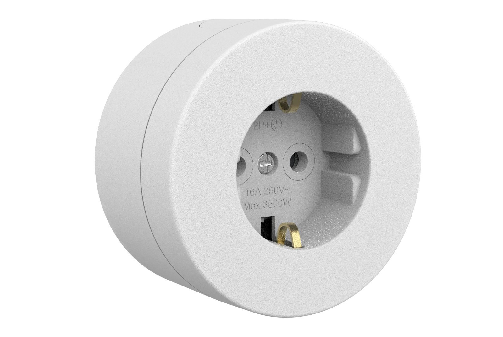 ОГ Штекер Шуко бел IP54 OVIVO xOne 406-217 - image 1
