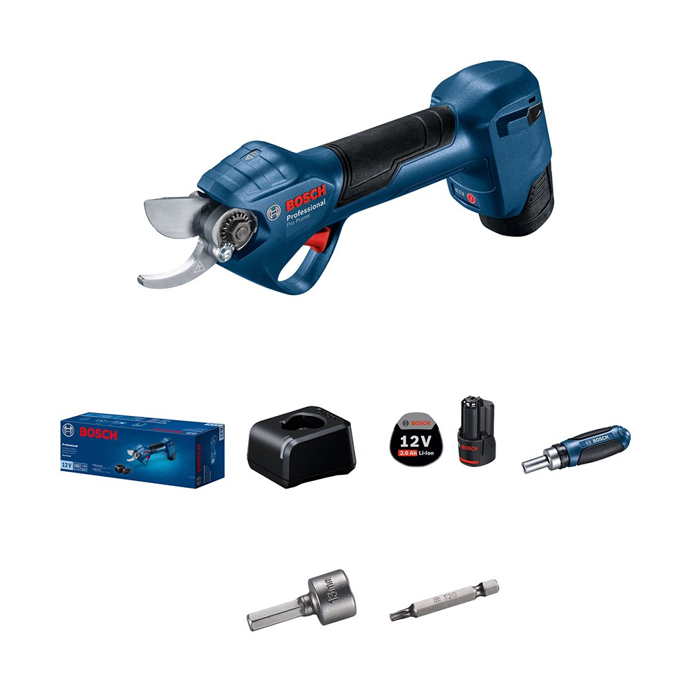 Акумулаторски ножици Bosch Pro Runner сет 2xGBA 3.0Ah - image 1