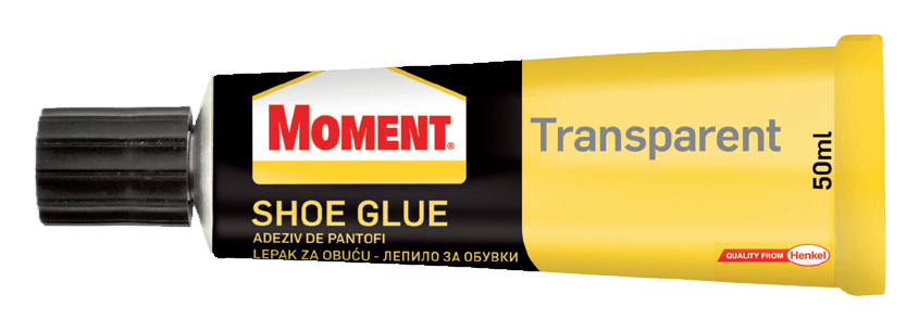 Лепак Момент чевли транспарентен 50ml