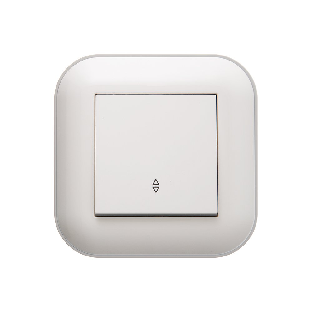 Прекидач наизменичен OVIVO Loft (бел) 404-209 - image 1