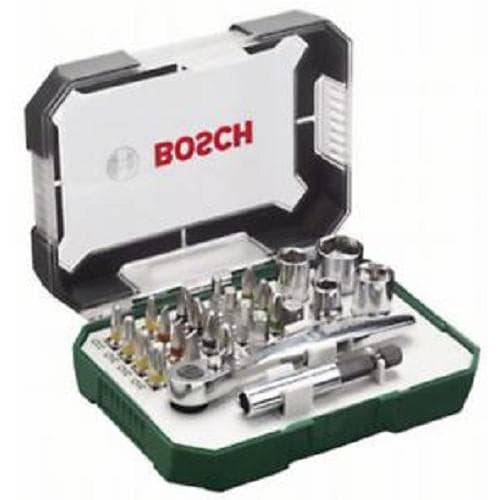 Сет битови + одвртач Bosch 26-пар - image 1