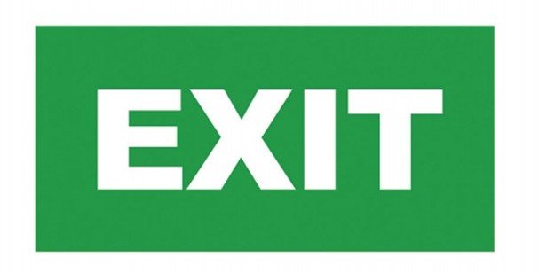 Стикер EXIT Lambario - image 1