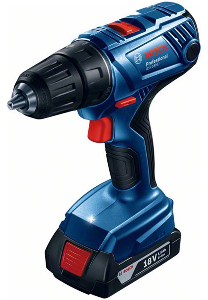 Батериска ударна штрафилица Bosch GSR 180-LI - image 1