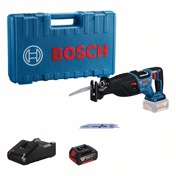 Батериска универзална пила Bosch GSA 185-LI 1x5Ah - image 1