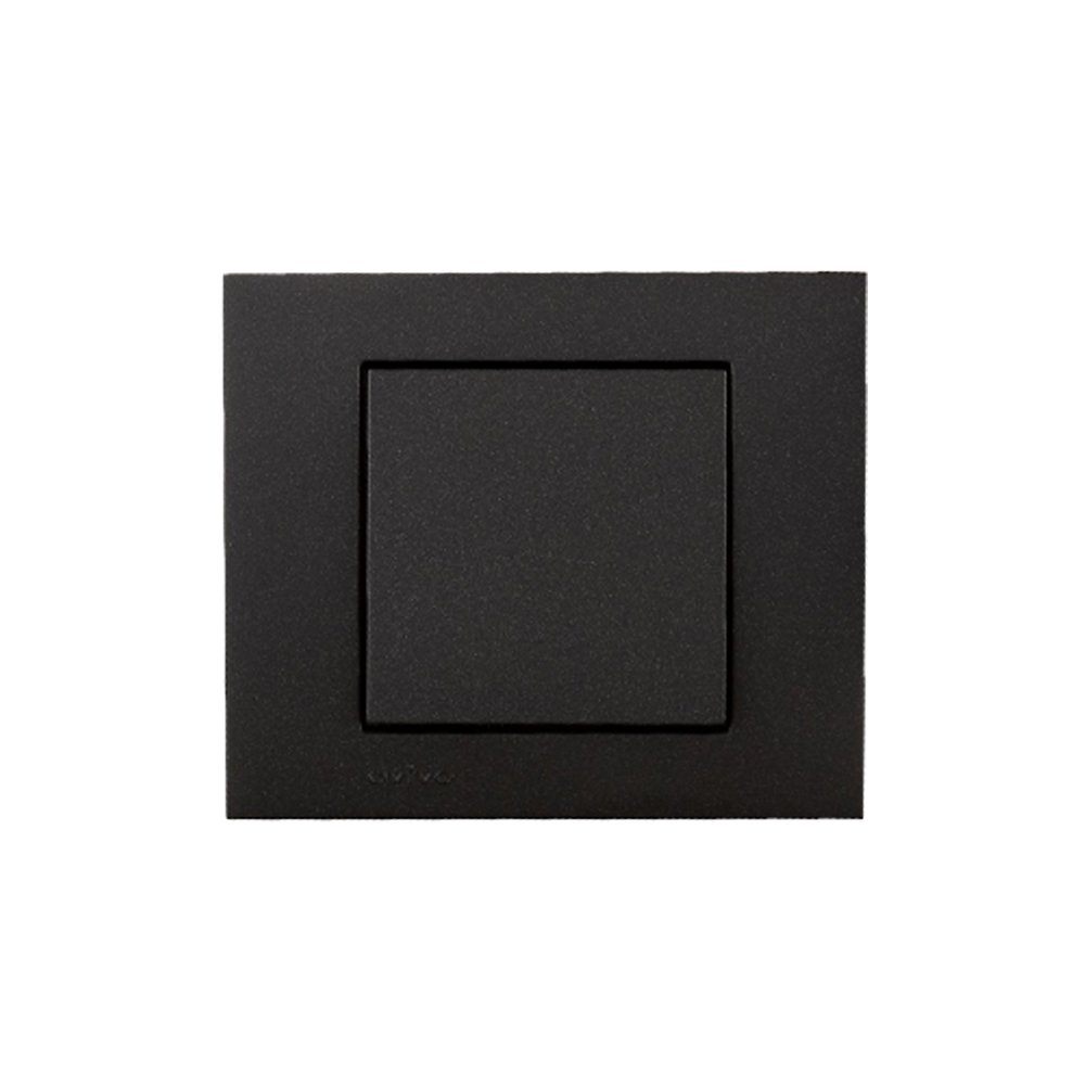 Прекидач обичен OVIVO Metallic Black 400-200 - image 1