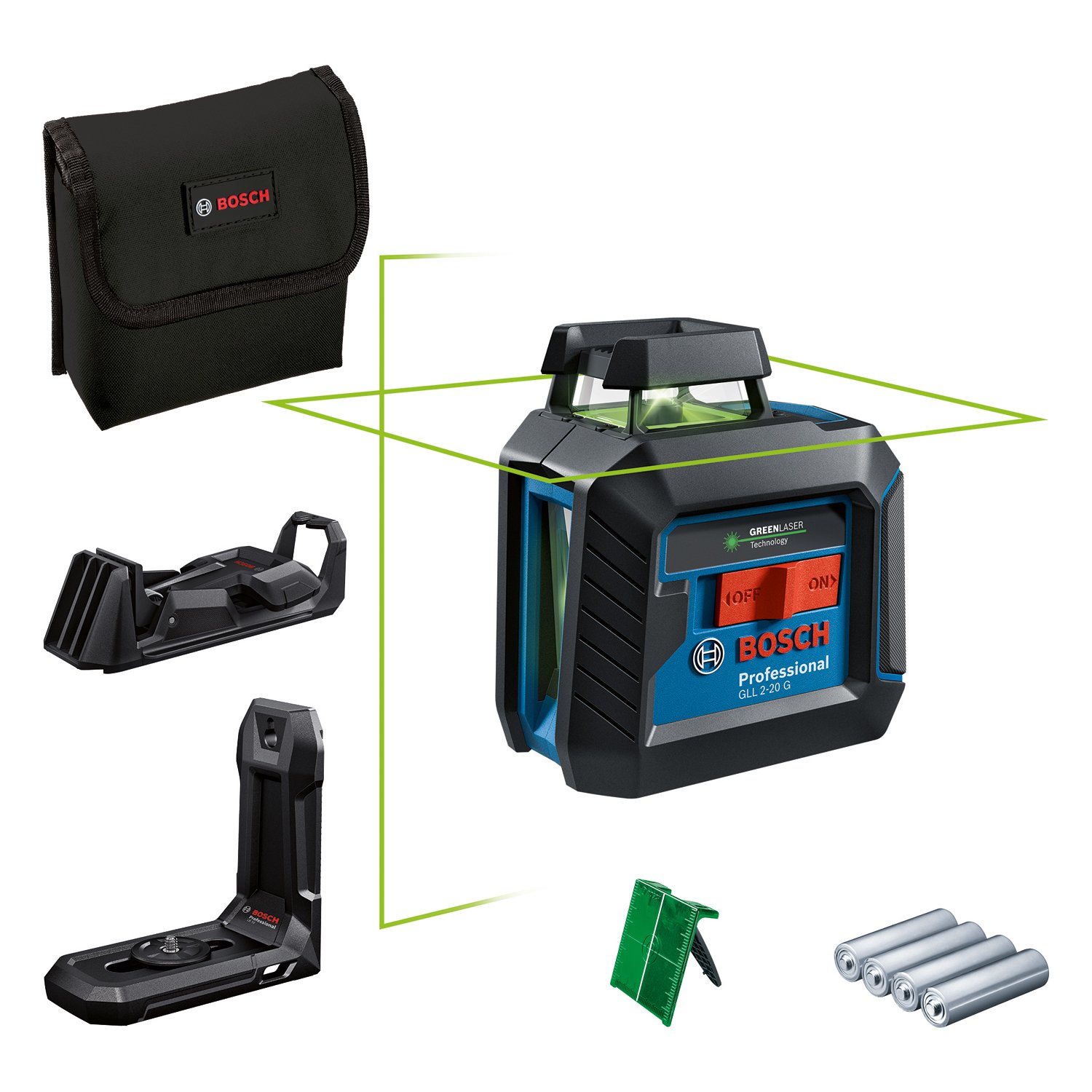 Линиски ласер Bosch GLL 2-20G - image 1