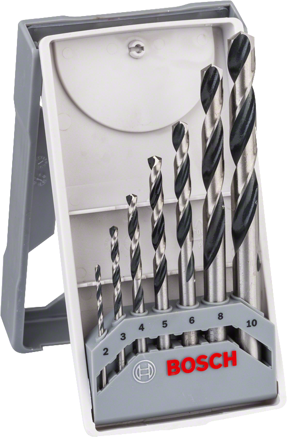 Сет бургии за метал Bosch HSS 7 MiniXline - image 1