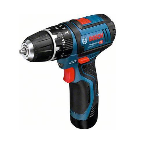 Батериска ударна штрафилица Bosch GSB 12V-15 - image 1