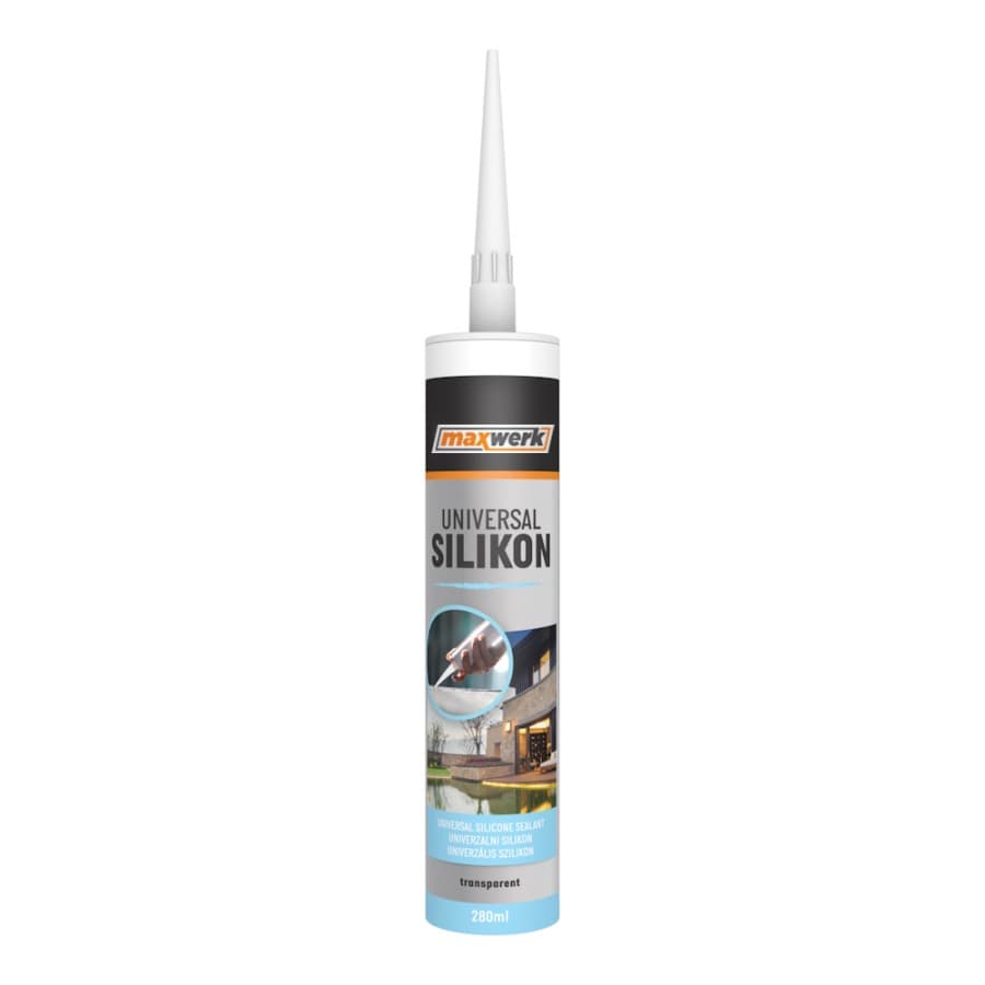 Силикон универзален транспарентен (280 ml) Maxwerk - image 1