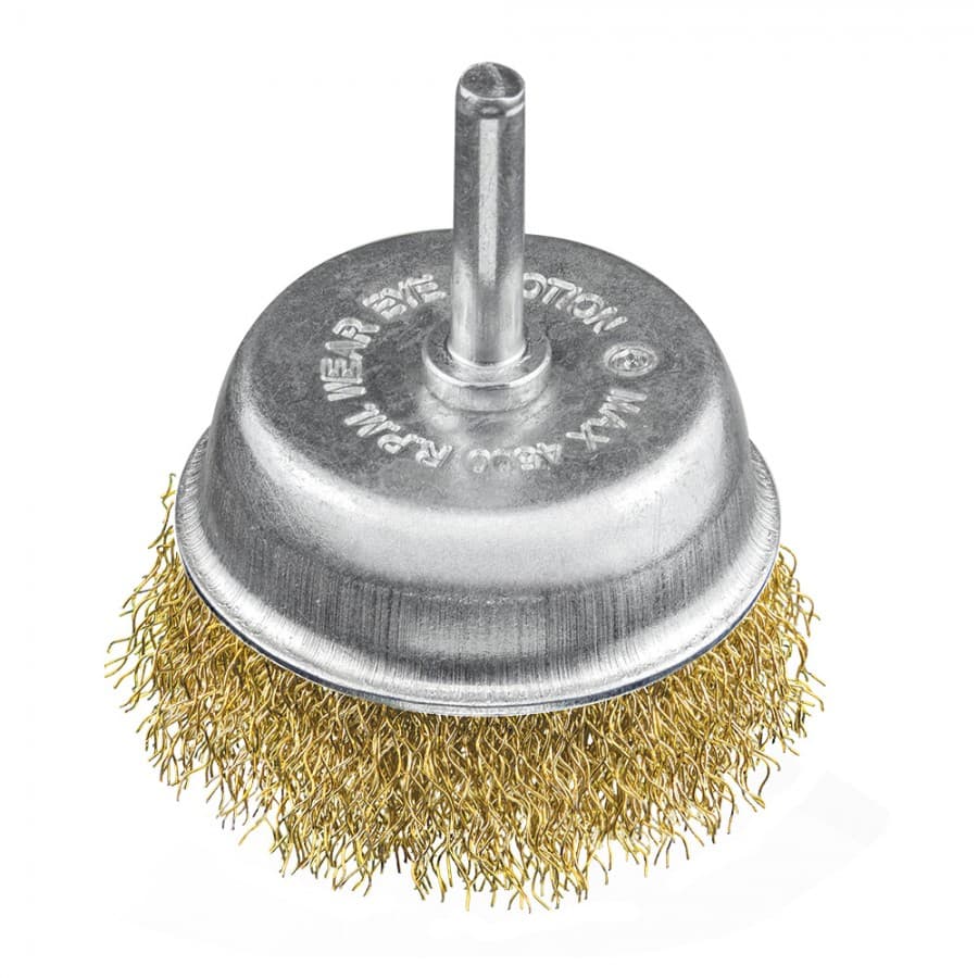 Месинг четка за бормашина (ø65mm) Maxwerk - image 1