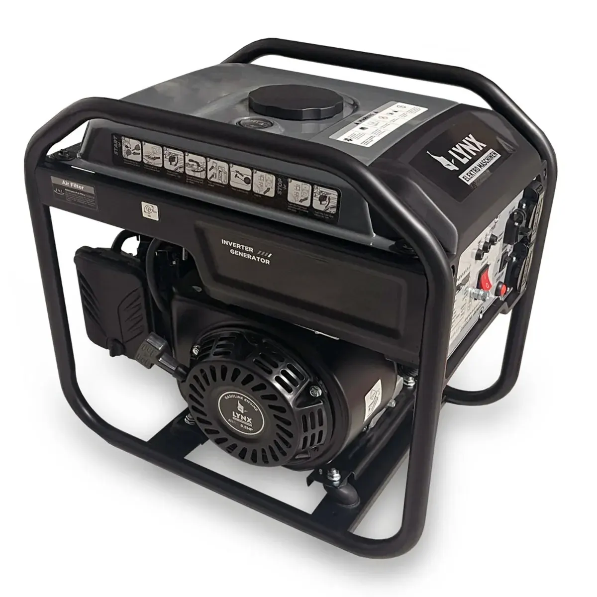 Агрегат за струја инвертер 3.8kW на бензин GSEm 4002 SBi - Elektro Maschinen