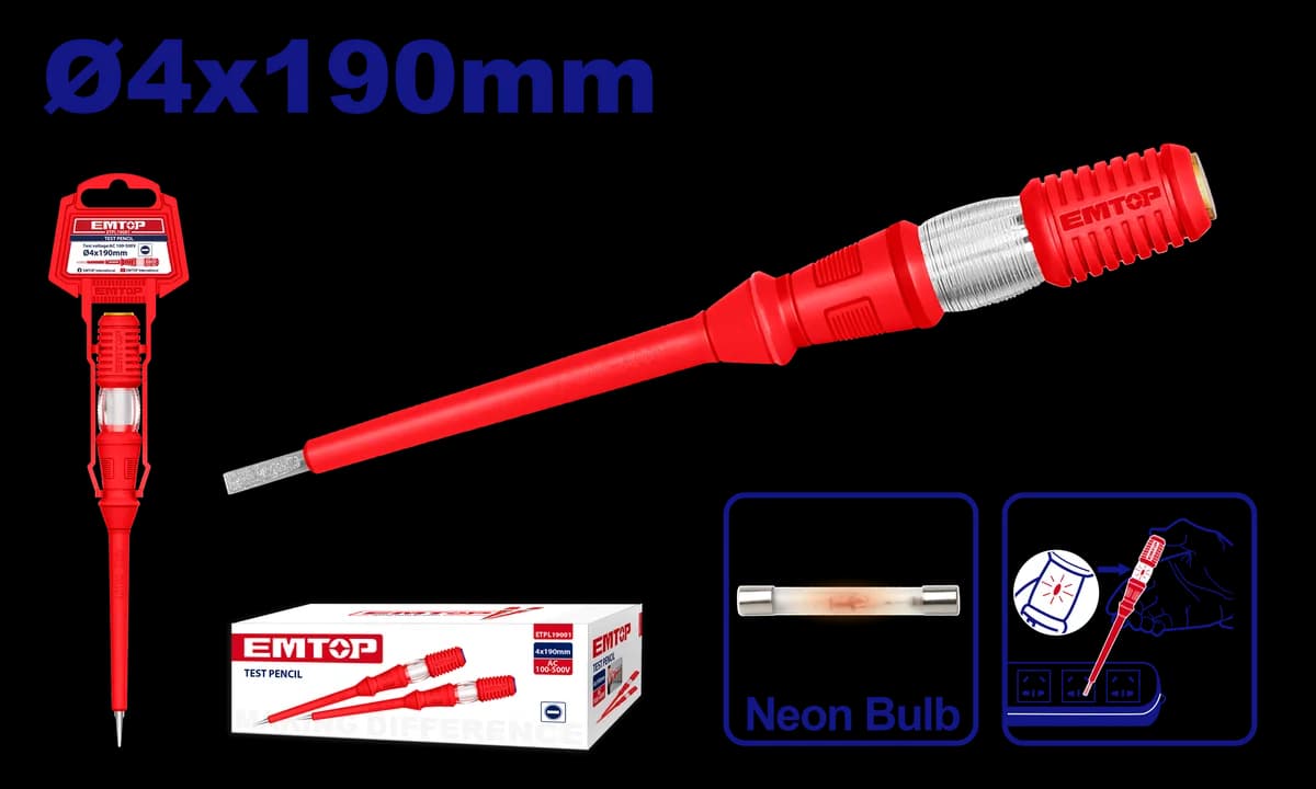 Фазомер 4х190mm ETPL19001 Emtop